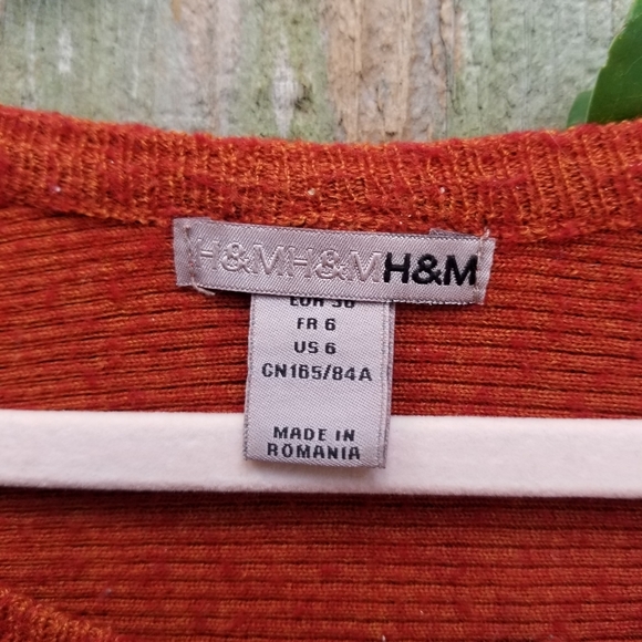 Cropped Rust Cardigan - Picture 5 of 5